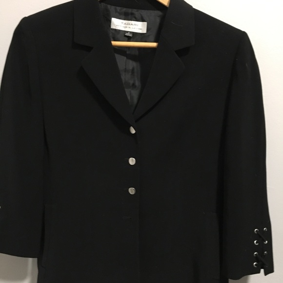 Tahari Black Blazer - Picture 2 of 6